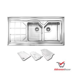 سینک ظرفشویی روکار اخوان کد 325S